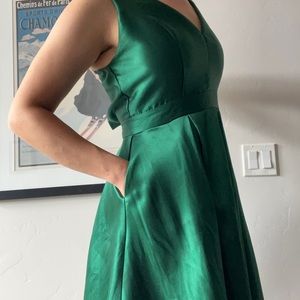 Elegant Green Cocktail dress